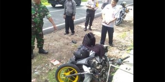 Kecelakaan Karambol di Jalan Raya Maospati - Magetan Libatkan Tiga Kendaraan