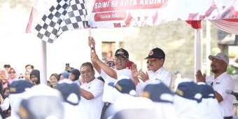 69 Regu SMP/MTs Tampil di Lomba Baris, Wawali Kediri: Ajang Tanamkan Tanggung Jawab dan Kerja Sama