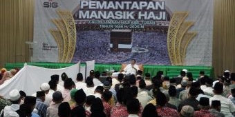 Gandeng Kemenag, SIG Pabrik Tuban Berikan Pemantapan Manasik Haji Kepada Ratusan CJH