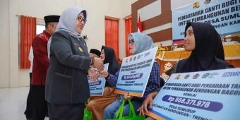 Pjs Bupati Trenggalek Salurkan Ganti Rugi Proyek Pembanguan Dam Bagong