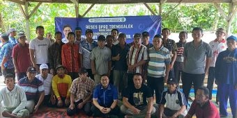 Anggota DPRD Trenggalek ini Bahas Transparansi APBD dan Serap Aspirasi Warga di Desa Cakul