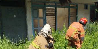 Kebakaran Rumah Kosong di Surabaya, 2 Petugas Damkar Alami Luka Ringan