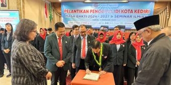 Zanariah Saksikan Pelantikan Pengurus IDI Kota Kediri Periode 2025-2027