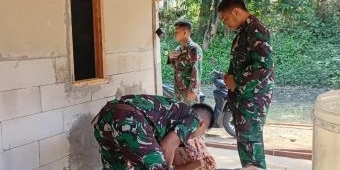 Sentuhan TMMD ke-128 Bangkalan di Rumah Pak Anis Hidupkan Asa di Tengah Kesederhanaan