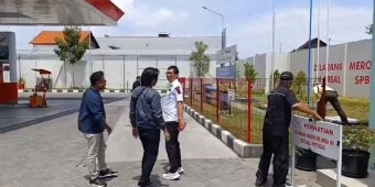 Sidak ke SPBU, Polsek Purworejo Pastikan Pertalite Tak Tercampur Air