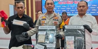 Narkoba Senilai Rp1,5 Miliar Disita Polisi di Sukorejo Kota Blitar, Dua Pelaku Diamankan