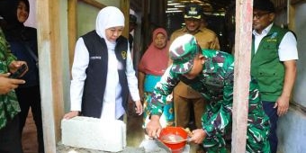 158 Rumah di Pacitan Direhab, Khofifah Apresiasi Kolaborasi Pemprov Jatim dan Kodam V/Brawijaya