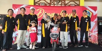 Semarakkan HUT ke-80 RI, Pemdes Sembunganyar Gelar Jalan Sehat Berhadiah Motor Listrik