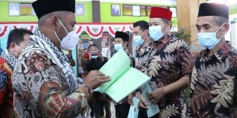 Selama 40 Hari, Desa Kepatihan Gresik Sukses Selesaikan 2.060 Sertifikat