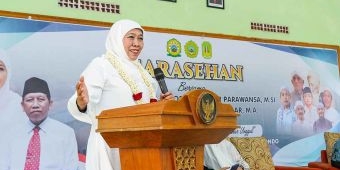 Sarasehan HSN 2024 di PP Nurul Wafa Situbondo, Khofifah Beberkan Kesuksesan Program OPOP