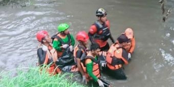 Pamit Istri ke Rumah Teman, Pria Asal Jombang Tewas Tenggelam di Sungai Blembem Kediri