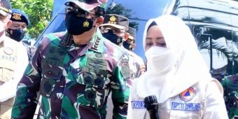 Mampu Lacak Hingga 29 Kontak Erat, Kinerja Pemkab Mojokerto Diapresiasi Panglima TNI