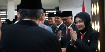 Lantik 136 Pejabat, Wali Kota Kediri Dorong Kinerja ASN dan Perempuan dalam Pemerintahan