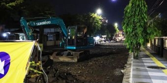 DPUPR Jember Kebut Proyek Foodstreet Jalan Kartini, Jamin Tak Ganggu Jadwal Ibadah