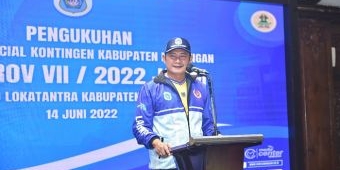 Bupati Lamongan Lepas Kontingen ke Porprov Jatim 2022