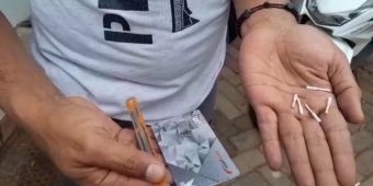 Satreskrim Polres Lamongan Ringkus Terduga Pelaku Ganjal ATM, Sejumlah Barang Bukti Disita