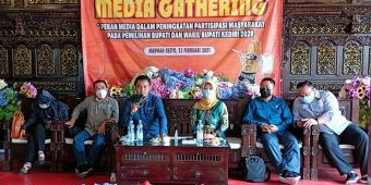 Gelar Media Gathering, KPU Kabupaten Kediri Minta Masukan untuk Kebaikan ke Depan