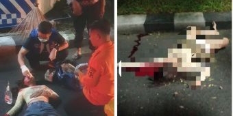 Diduga Mabuk Berat, Mahasiswi UNUSA Tewas Usai Jatuh saat Berboncengan  di Sekitar Mapolda Jatim