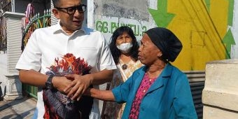 Pj Wali Kota Mojokerto Salurkan Bantuan untuk Masyarakat
