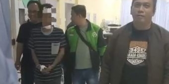 Diteriaki Anak Pemilik Rumah, Pelaku Curanmor di Krian Sidoarjo Diamankan Warga