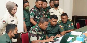 Tim Asistensi Sisfolog TNI AD Kunjungi Makorem 084/BJ