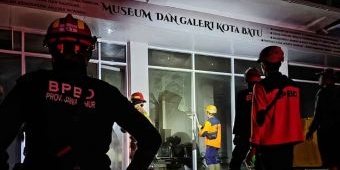 Gudang Milik Museum dan Galeri Kota Batu Terbakar