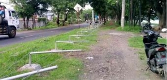 Viral, Pagar Pembatas Waduk Bunder Gresik Baru Dibangun Diduga Dirobohkan