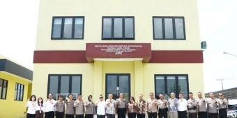 Perkuat Keamanan Objek Vital Nasional JIIPE Serahkan Kantor Kepolisian Khusus Kawasan