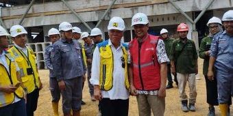Tinjau Proyek Pembangunan Pasar Kolpajung, Menteri PUPR Minta Dipasang Kipas Angin