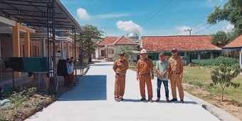 360 Meter Ruas Jalan Gunung Eleh-Palenggiyan Dibeton