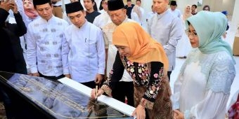 Gubernur Khofifah Optimis Masjid KHAS Krampyangan Jadi Pusat Edukasi Keislaman di Kota Pasuruan