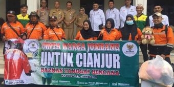 Pemkab Jombang Berangkatkan Relawan Korban Gempa Cianjur
