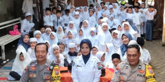 Polsek Pagu Berikan Edukasi Peringatan Isra Mikraj kepada Siswa RA Purwaninda