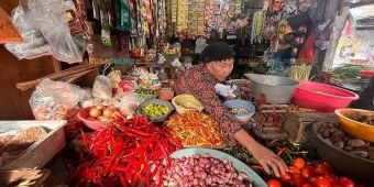 Daftar Harga Sembako Jatim Rabu 8 April 2026: Cabai Fluktuatif, Beras Medium Stabil