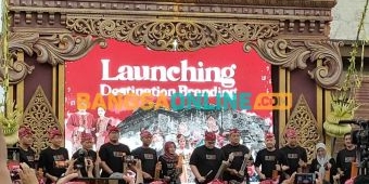 Ada Penampilan Tari Tiban, Launching Destination Branding Kediri Berbudaya Diguyur Hujan