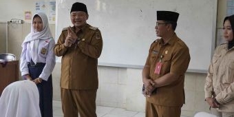 Wakil Wali Kota Mojokerto Tinjau Program MBG di SMPN 9