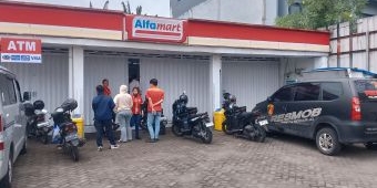 Minimarket di Gedangan Sidoarjo Dirampok, Perangkat CCTV Dirusak Pelaku
