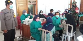 Percepat Herd Immunity, Kodim Ngawi Gelar Vaksinasi bagi Santriwati Pondok Modern Gontor