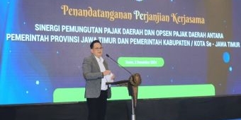 Optimalisasi PAD, Pemprov dan Pemkab/Kota se-Jatim Kerjasama Sinergi Pungutan Pajak Daerah dan Opsen