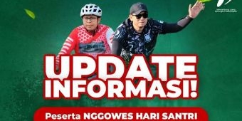 Gowes Hari Santri Kota Mojokerto, Gratis Berhadiah Umrah, Ribuan Peserta Siap Sepeda Sarungan