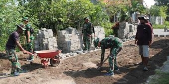  Proyek Jalan Paving TMMD Ke-120 di Sidoarjo, Sudah Capai 50 Persen