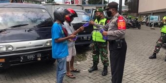 Tak Pakai Masker, Belasan Pengendara Terjaring Ops Yustisi