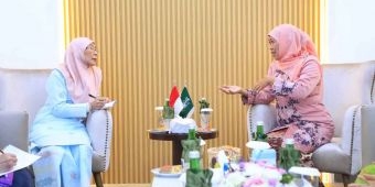 Terima Kunjungan Istri PM Malaysia, Khofifah Bahas Pelbagai Hal Produktif