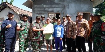 Pastikan Sasaran Fisik Sesuai Target, Tim Wasev Mabesad Tinjau Progres TMMD ke-128 di Tuban