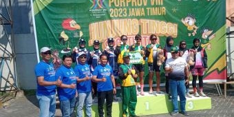 Duet Atlet Putri Cabor Sepatu Roda Kota Malang Raih Medali Emas di Porprov Jatim 2023