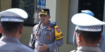 Apel Pagi Polres Madiun Kota Tekankan Kesiapan Personel Jelang Pilkada Serentak 2024