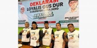 Barisan Loyalis Gus Dur Lumajang Deklarasi Dukung Khofifah-Emil di Pilgub Jatim 2024