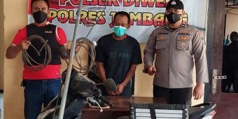 Gasak Kabel PLN, Residivis di Jombang Dibekuk Polisi