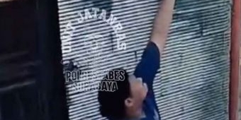 Bapak dan Anak Pelaku Pencurian Lampu Kota Lama Surabaya yang Sempat Viral di Medsos Ditangkap