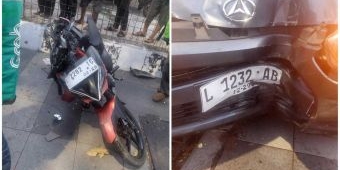 Wanita Lansia di Surabaya Tabrak Ojol yang Sedang Antre Bensin hingga Tewas, Pelaku Belum Ditahan